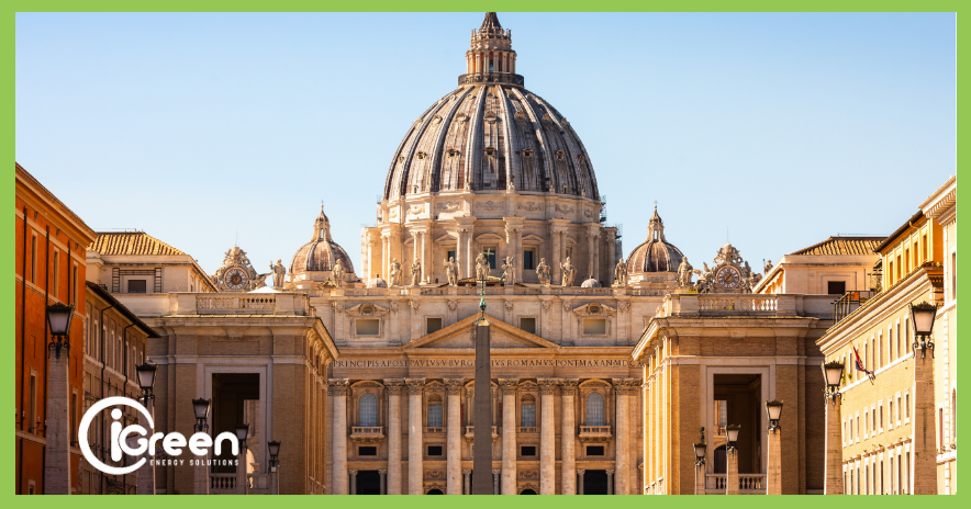 Energia dal Vaticano: un impianto agrivoltaico da 80-90 MW alle porte di Roma